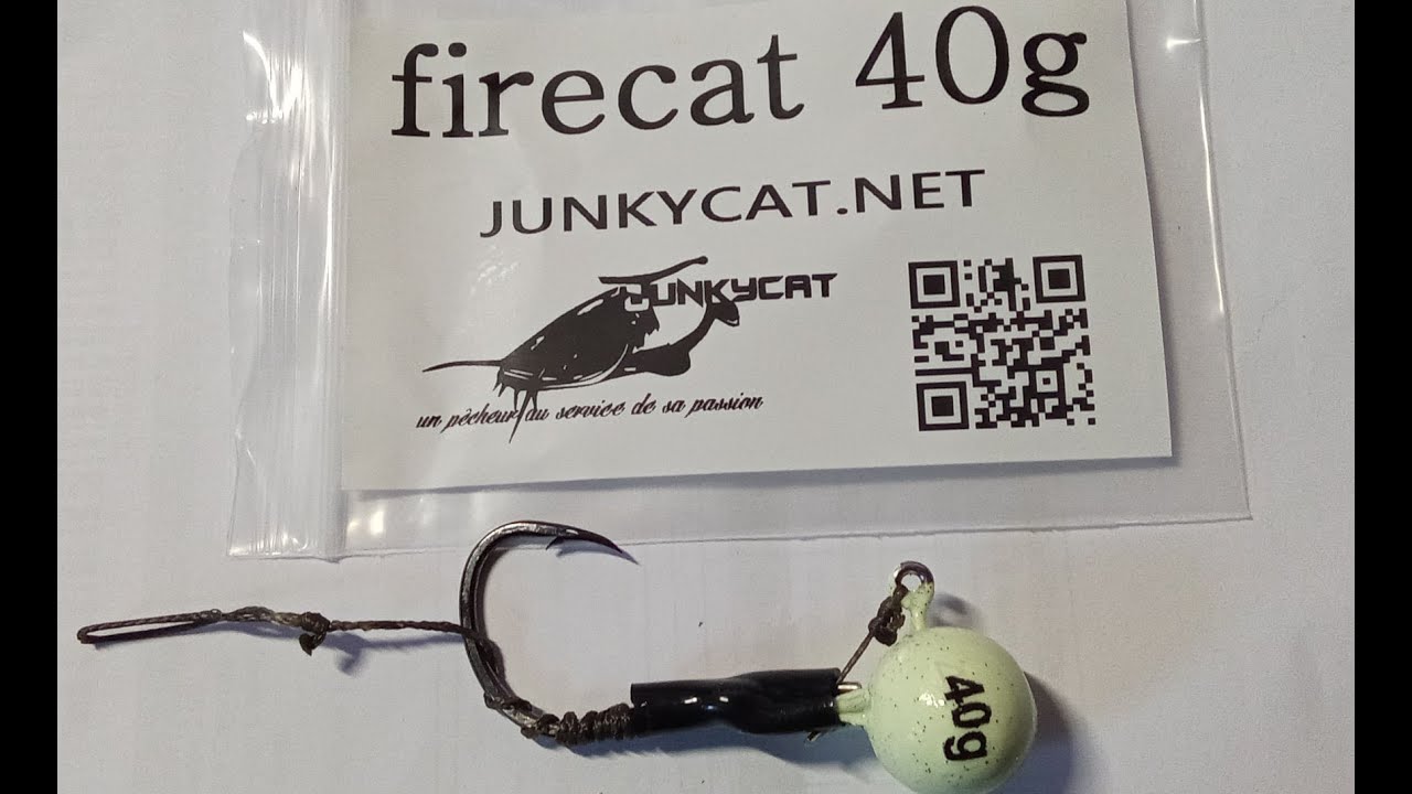 Présentation du montage FIRECAT #junkycat#silure#firebal
