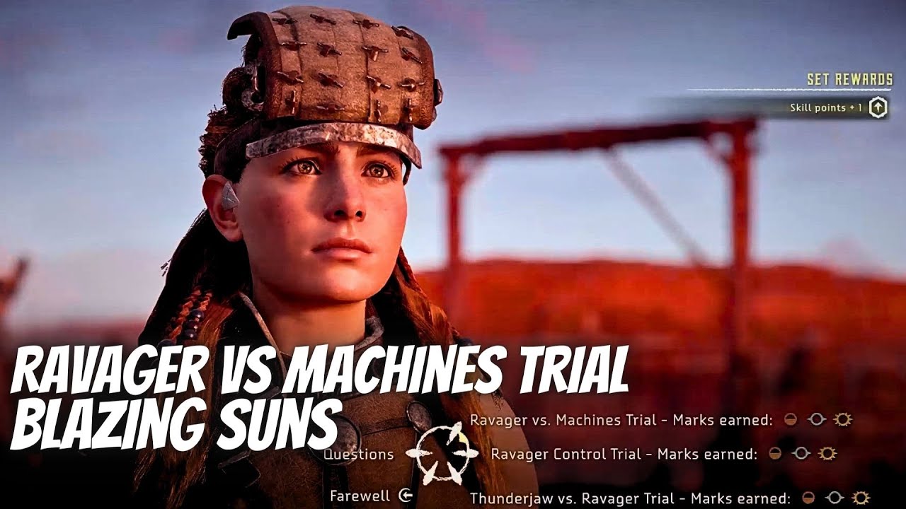 Ravager VS  Machines Trials - Blazing Sun - Sun Furrows Hunting Grounds