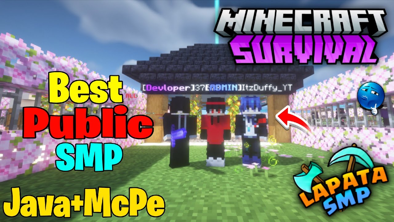 💞 Best Free Survival SMP Server 2026 |Minecraft Java + Bedrock | 24/7 Online | Anyone Can Join 💦