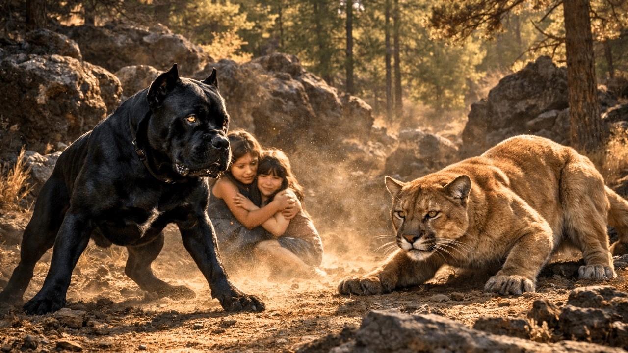 3 Segundos para Salvarlo: Cane Corso vs Puma