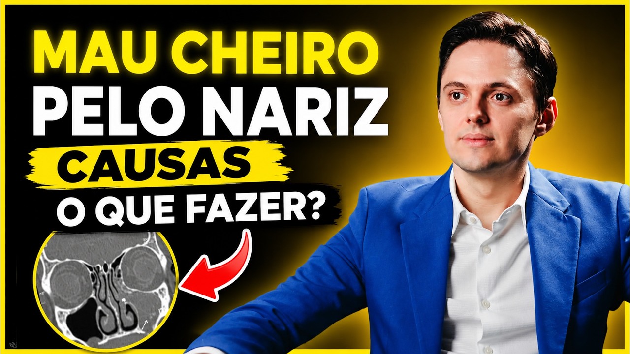 Saiba as principais causas de MAU CHEIRO PELO NARIZ!!!  [OTORRINO EXPLICA]