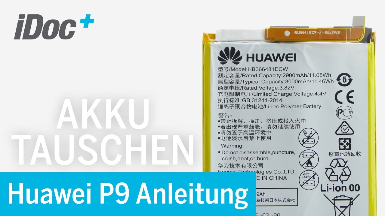 Huawei P9 – Akku tauschen