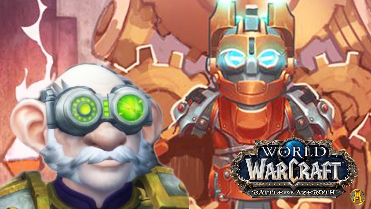 Legend of Mechagon - All Cutscenes [8.2 WoW BFA: Rise of Azshara]