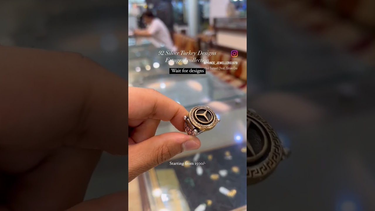 silver rings#turkey desgin#prince jewellery#follow instagram #subscribemychannel#likesharesubscribe