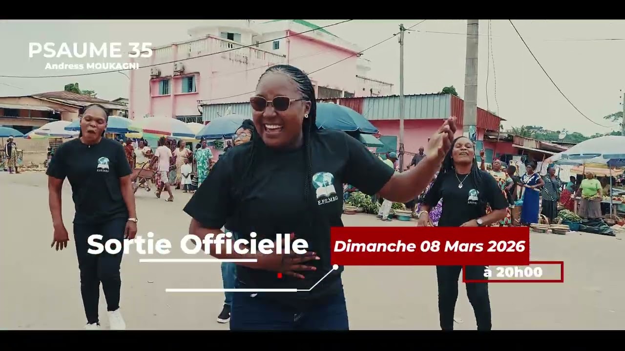 Teaser du clip PSAUME 35 - Andress MOUKAGNI