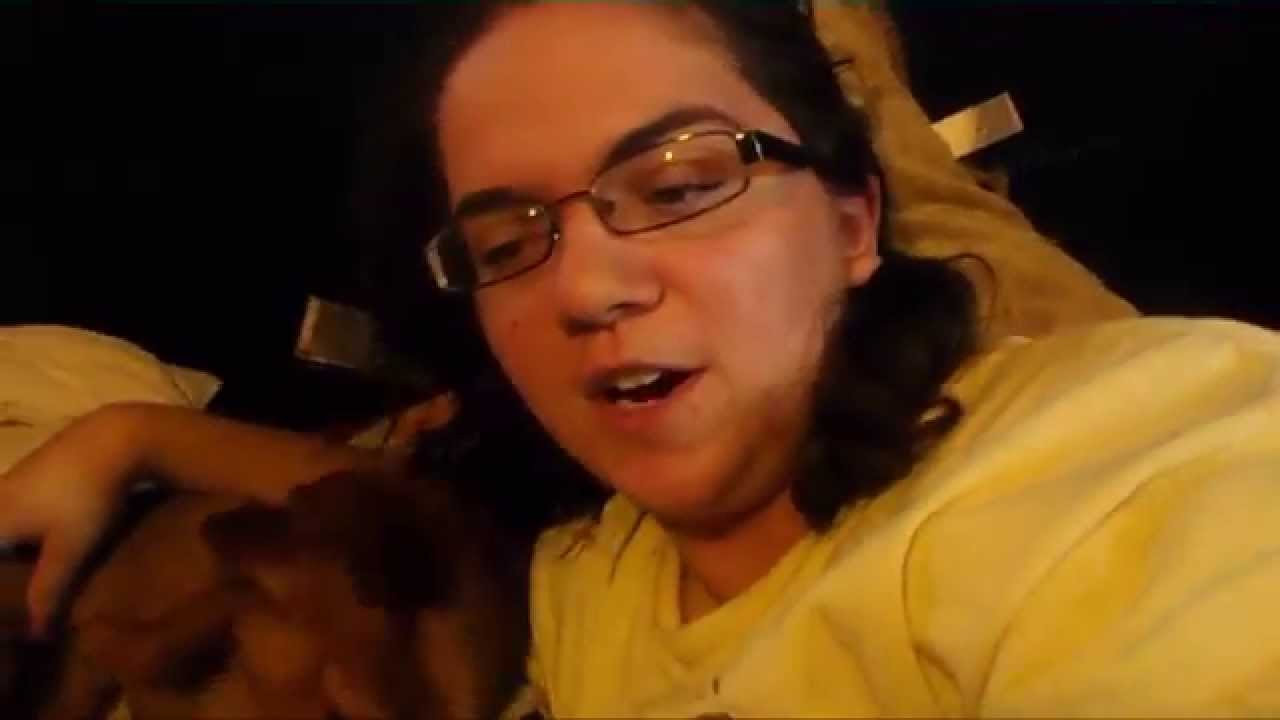 WIENER DOG IN A GARBAGE BAG (DAY 436 4-10-14)