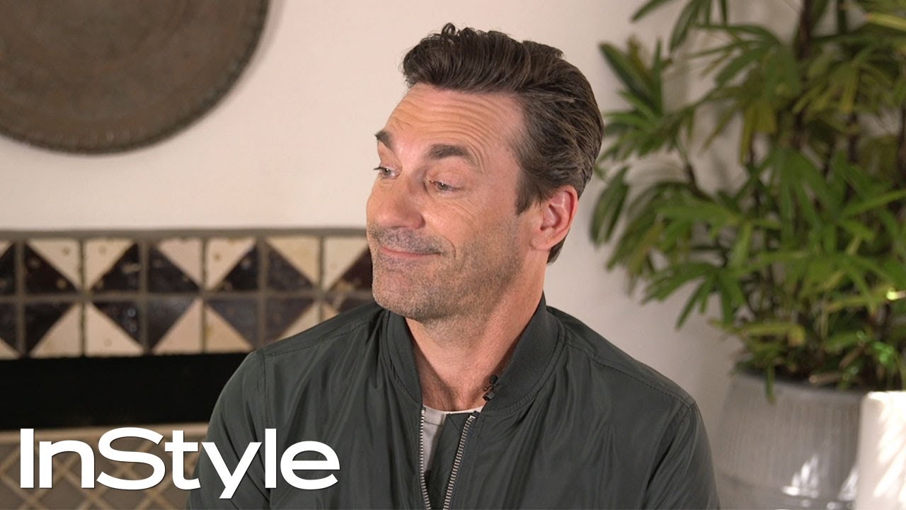 Jon Hamm Reveals His First Celebrity Crush  | Man Of Style | InStyle