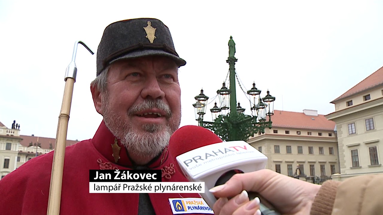 Plynové lampy v Praze se opět rozzáří