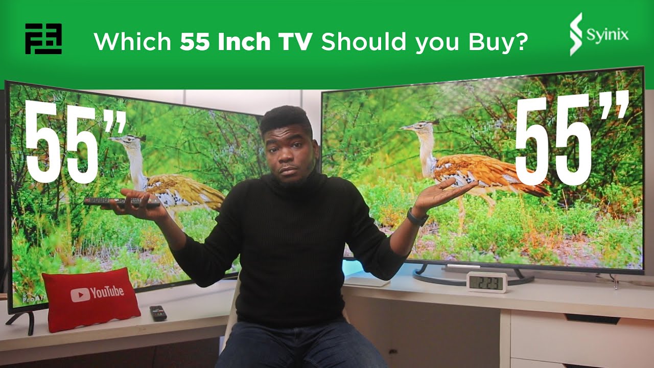 Syinix 55 Inch TV Comparison - Syinix 55F1S vs 55A1S