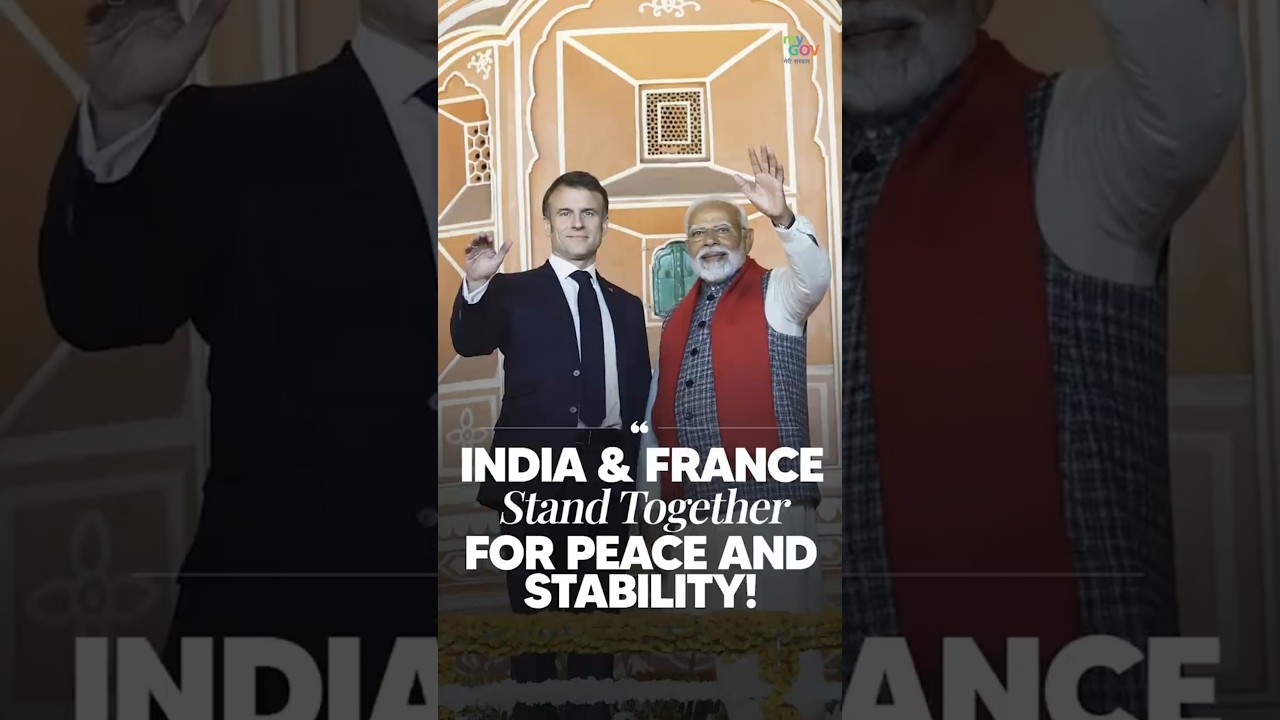 India&ndash;France: United for Peace, Stability and a Multipolar World | PM Modi & President Macron