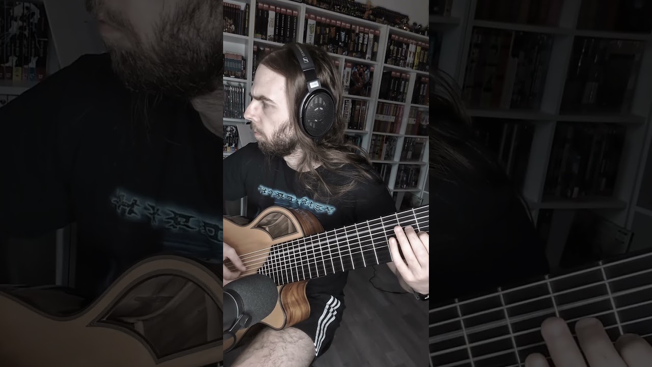 Blue Oyster Cult - Don't Fear the Reaper (10 string guitar arrangement) #wednesdayaddams #guitar