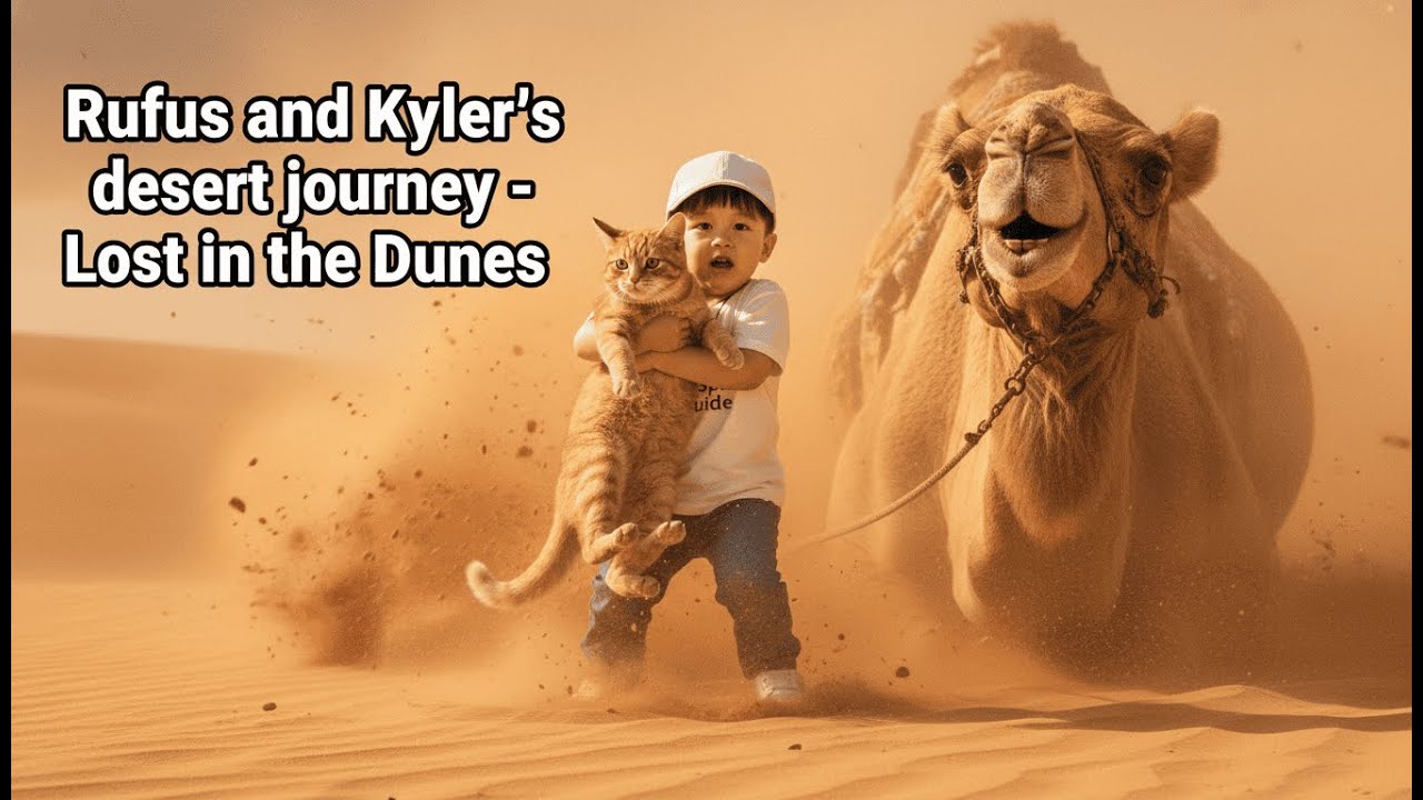 The story of the cat: Rufus and Kyler's desert journey - Lost in Dunes