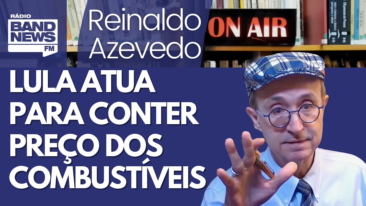 Reinaldo – Lula atua para conter elevação dos combustíveis, mas sem feitiçaria bolsonariana