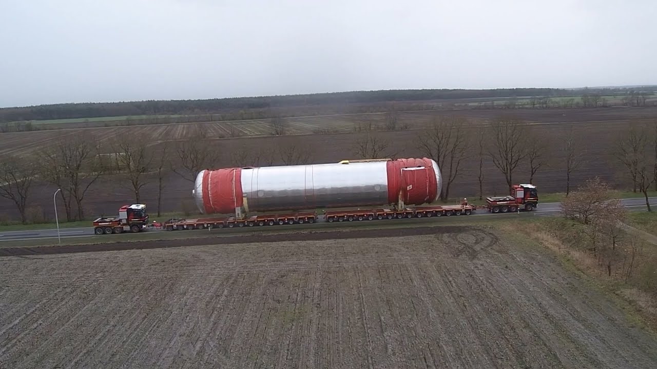 Havarierter Gastank unterwegs nach Dörpen