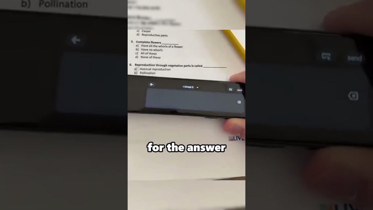 This Pen Can Answer Exam Questions!