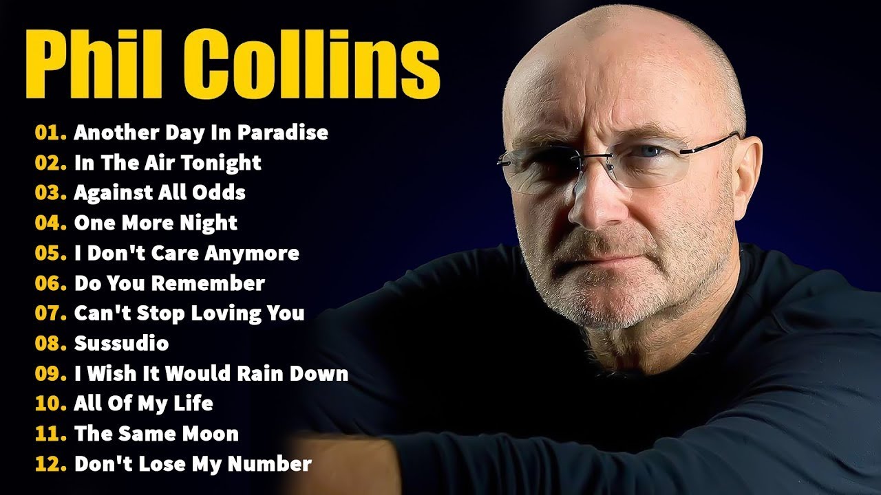 Phil Collins Greatest Hits 2025 Playlist - Best Soft Rock Songs Of Phil Collins #philcollins
