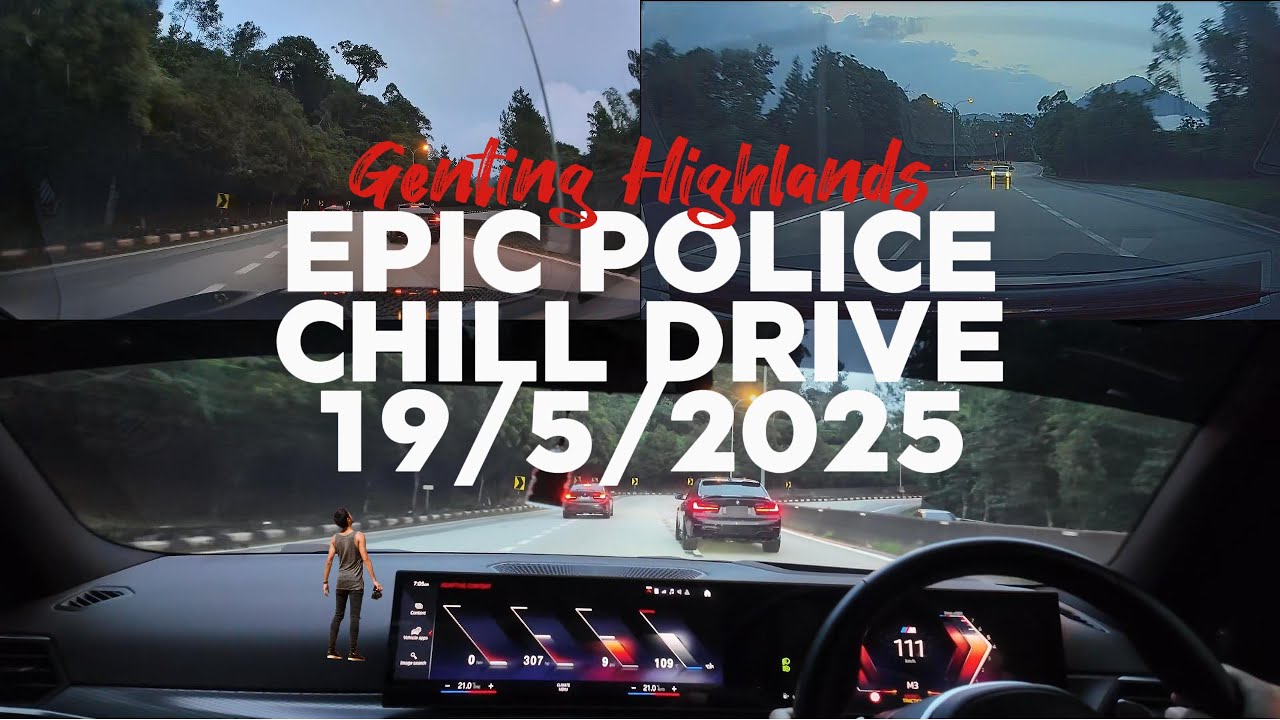 Genting M340i Epic Drive CAUGHT by Police