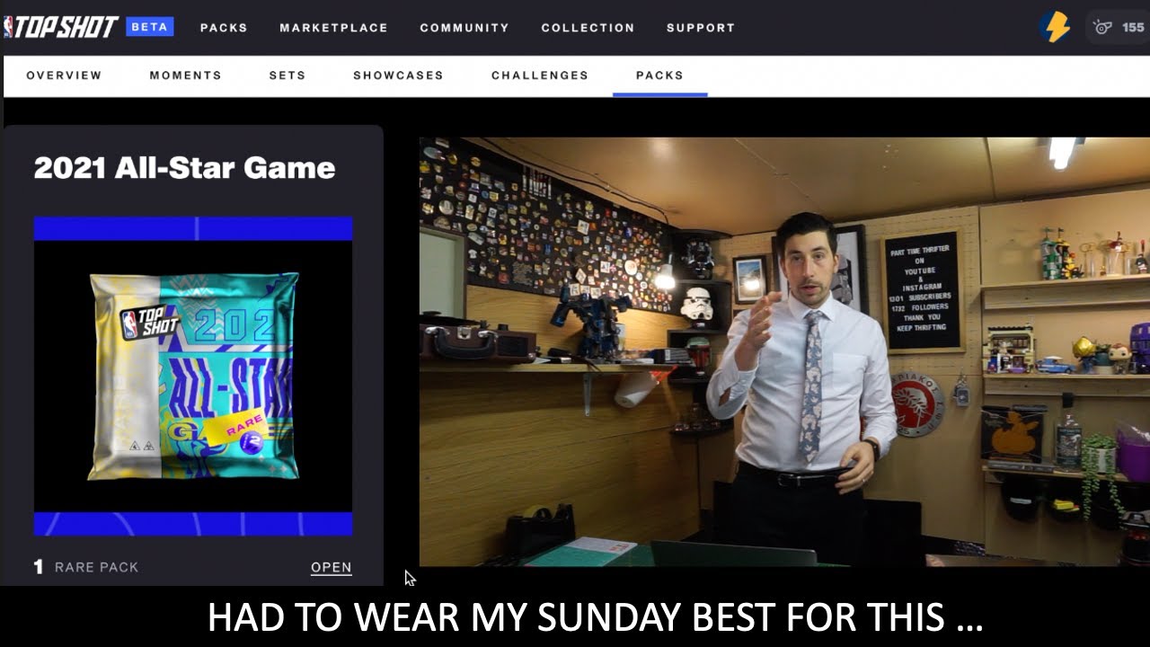 NBA Top Shot All star pack opening - Buying and selling on Amazon FBA and ebay