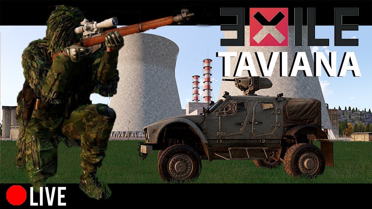 🔴 Arma 3 Exile Taviana - Sunday night beers and Quests