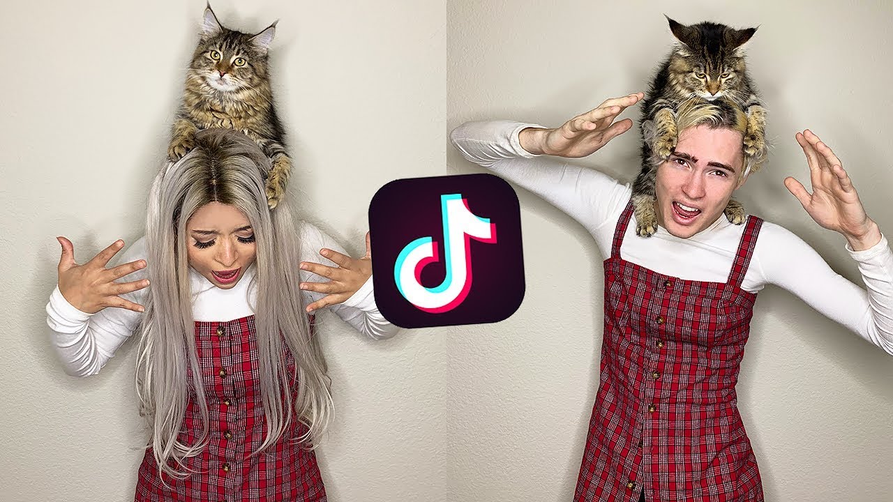 Recreating My Girlfriends Embarrassing Tik Tok Videos...