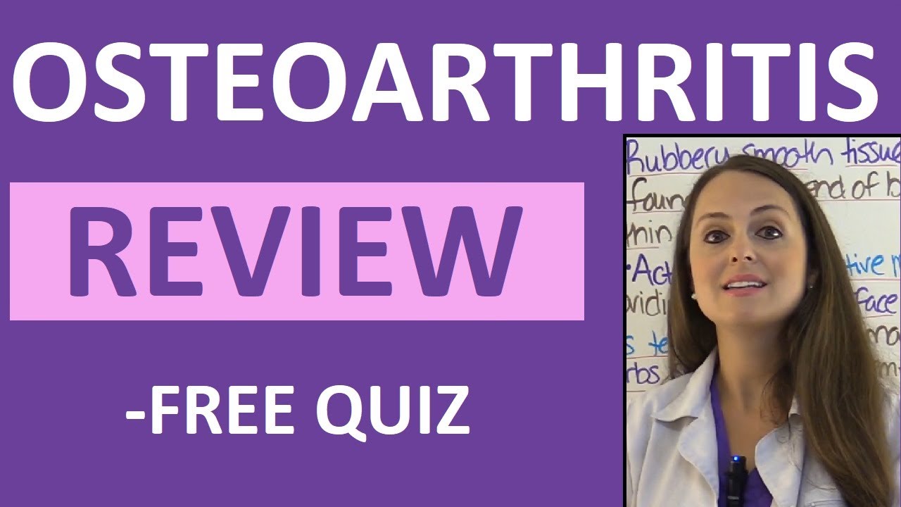 Osteoarthritis Symptoms, Pathophysiology, Treatment Nursing NCLEX Lecture | Heberden & Bouchard Node