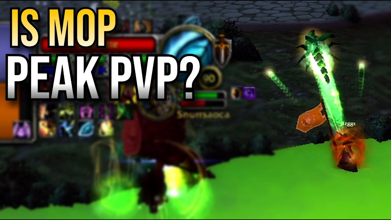 IS MOP THE PEAK PVP EXPANSION AS PEOPLE SAY?