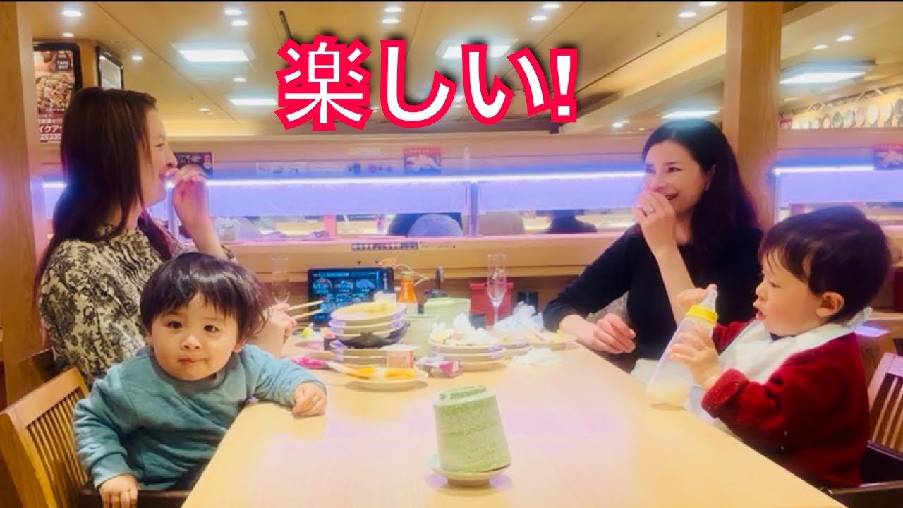 [日本在住の外国人女性] 日本での生活について、寿司を食べながら語る! 🇯🇵🍣 Sushi in my FAVOURITE Kaiten Sushi Store in Japan!