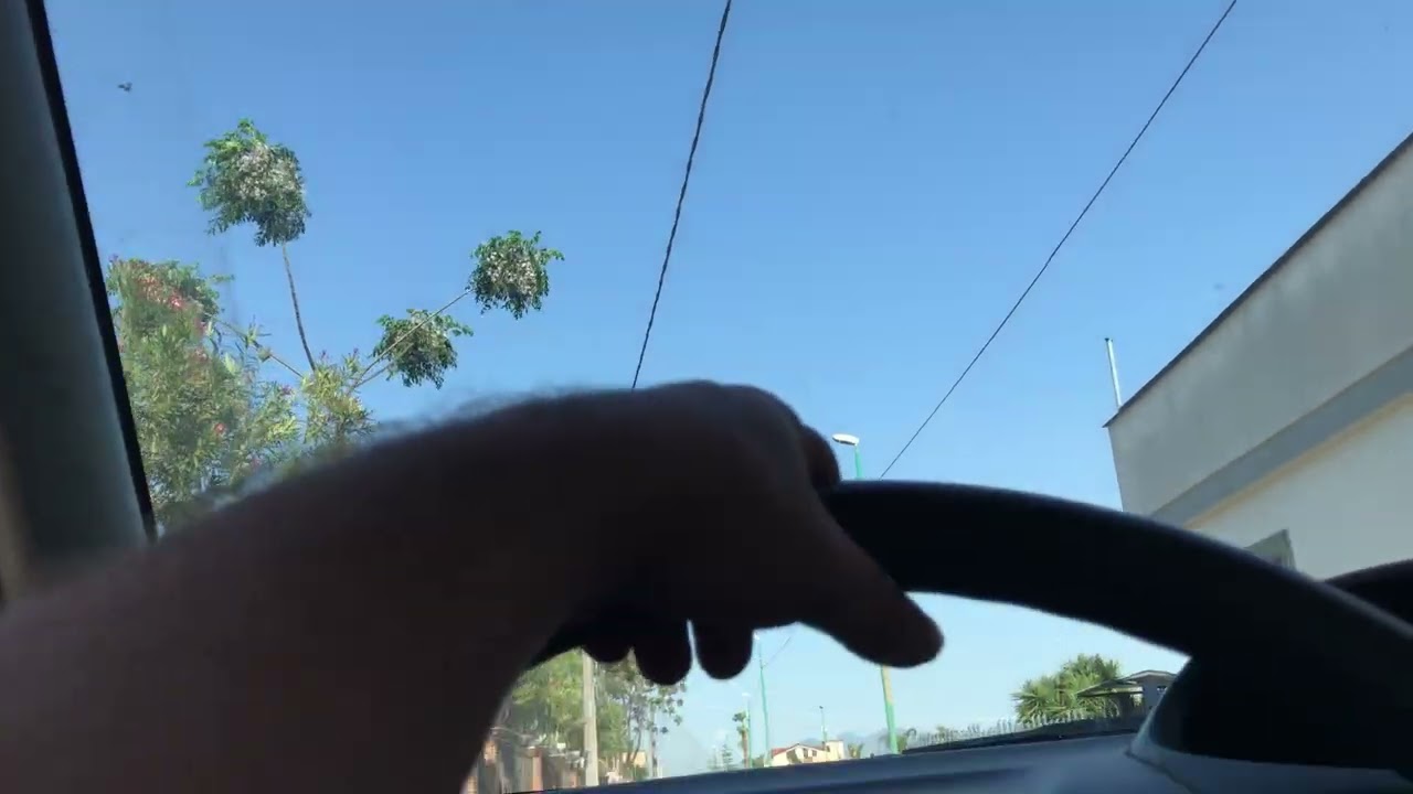 POV: Driving the car in ITALY | IPHONE 7 | 4K 30fps