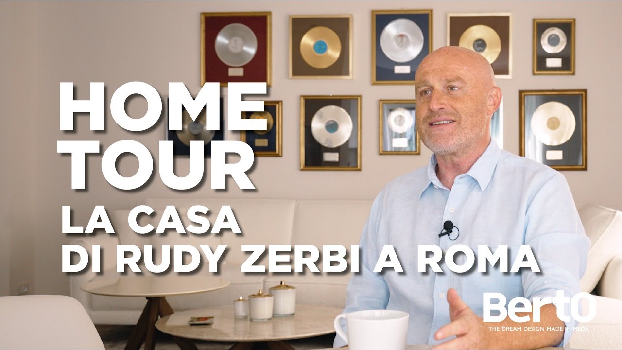 Home Tour: La Casa di Rudy Zerbi a Roma