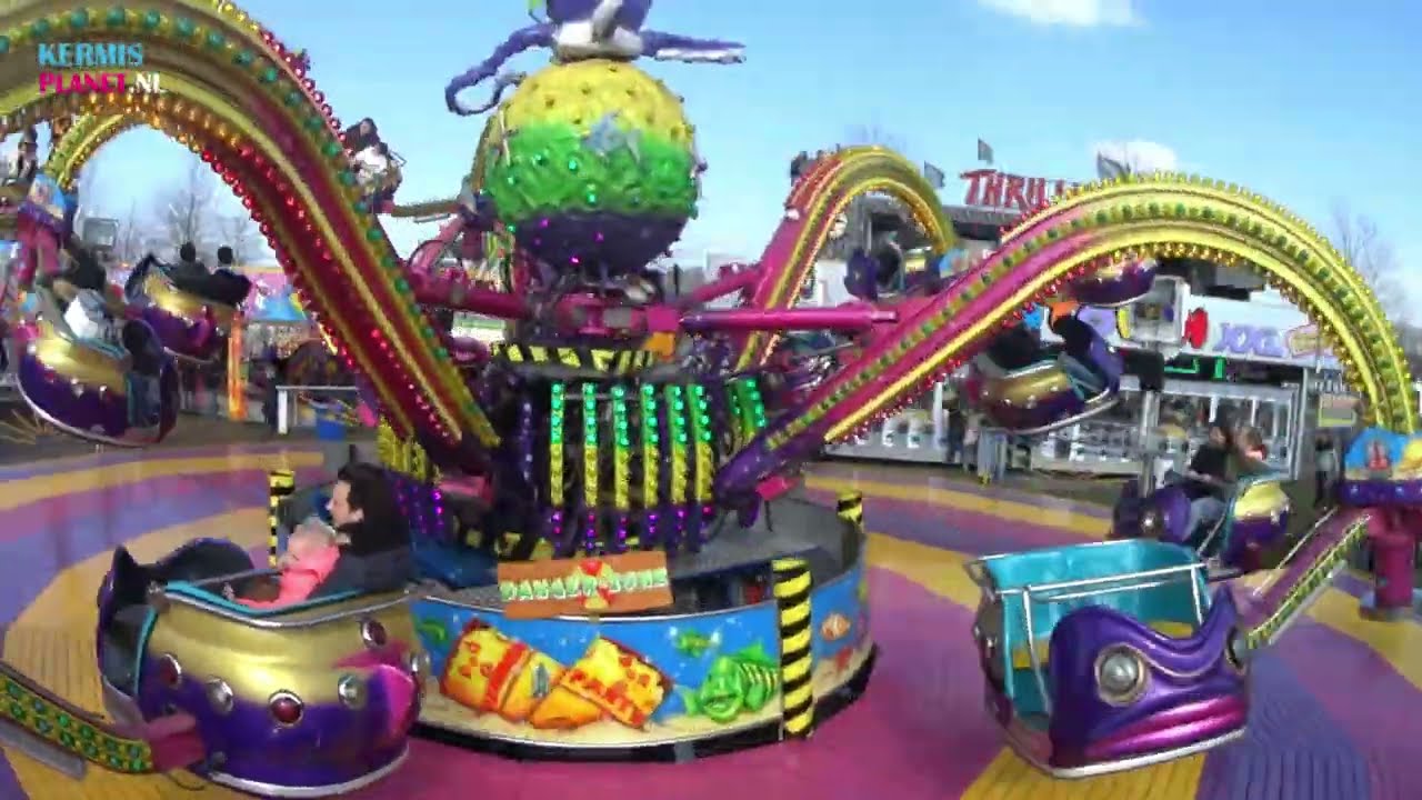 Summer Party Polyp Onride in 4K - Kermis Almere Buiten 2018