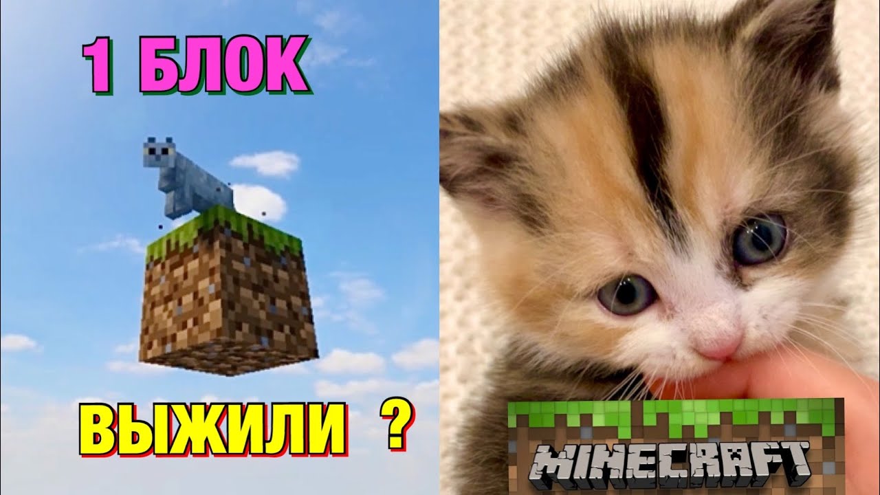 ПОСТРОИЛ ДОМ на ДЕРЕВЕ ЧТОБЫ ВЫЖИТЬ на 1 БЛОКЕ в МАЙНКРАФТ !