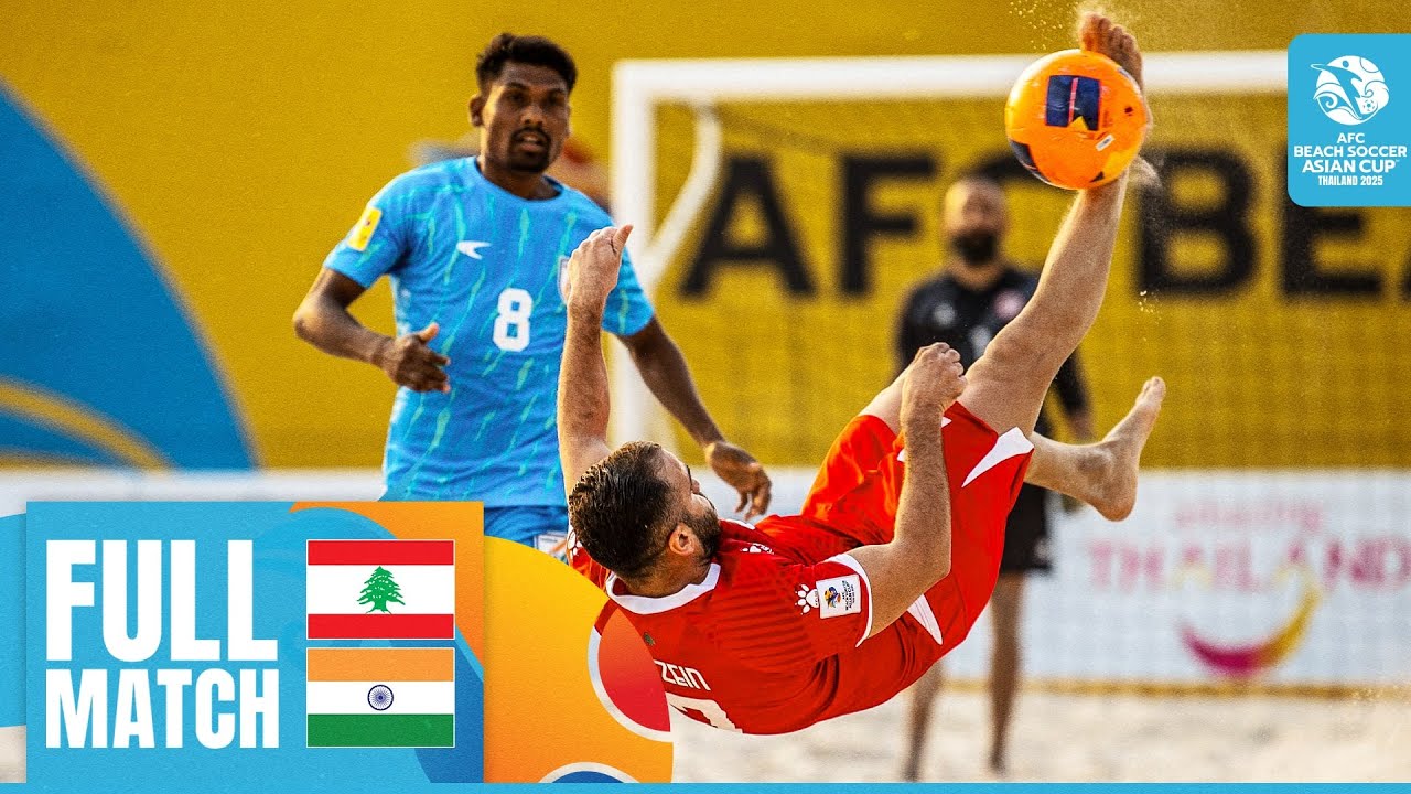 Lebanon vs. India | Full Match | AFC Beach Soccer Asian Cup&trade; 2025