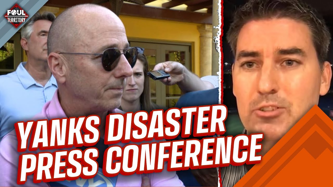 Brian Cashman's DISASTER press conference | Erik Boland on Yankees