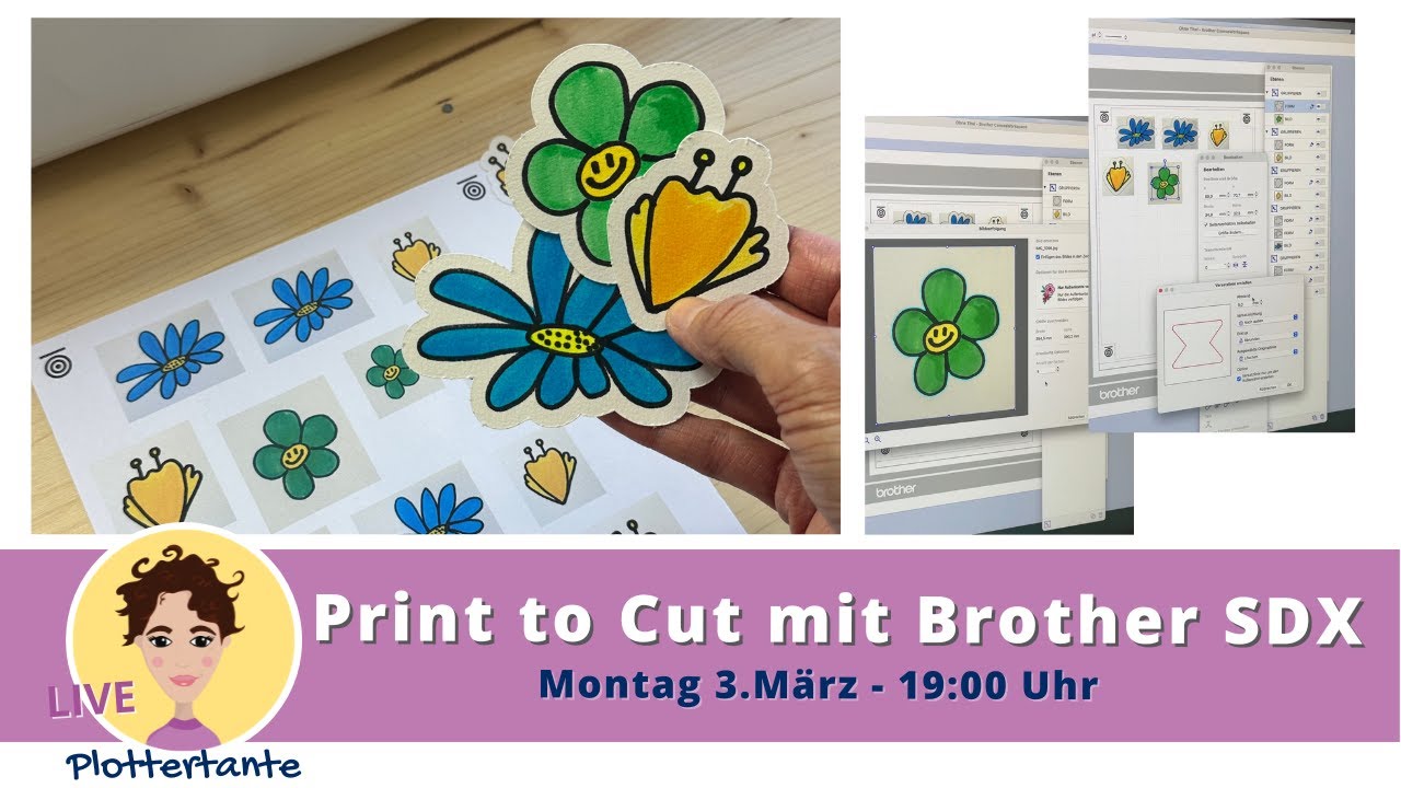Print to Cut mit Brother SDX