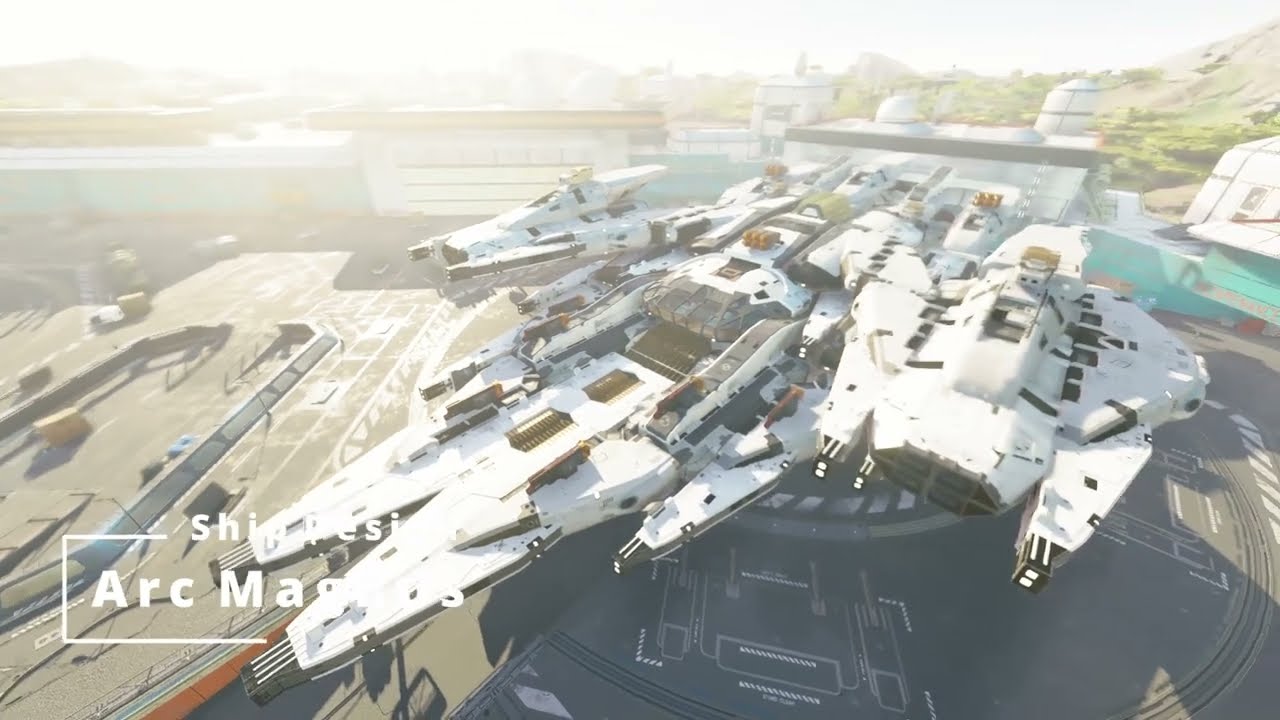Starfield Best C-Class Ship Design - Arc Magnus
