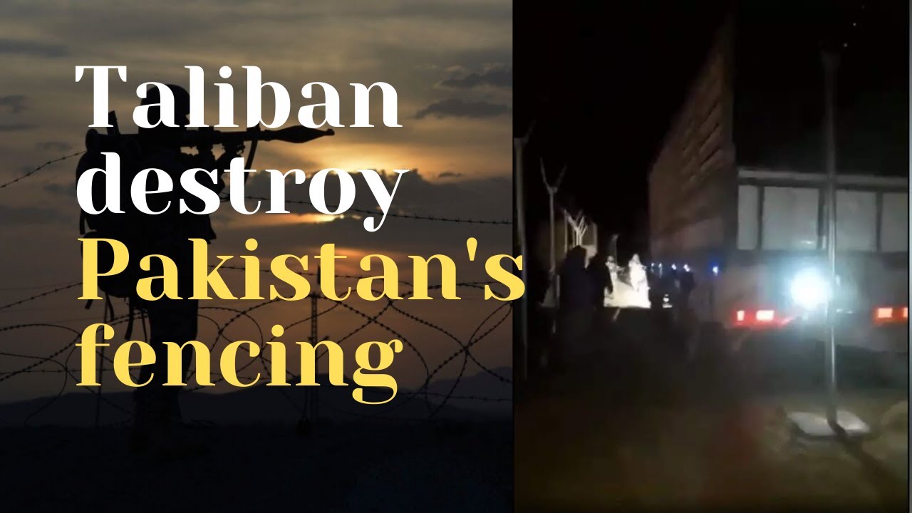 Watch: Taliban destroy Pakistan's fencing on Afghan border | Current News