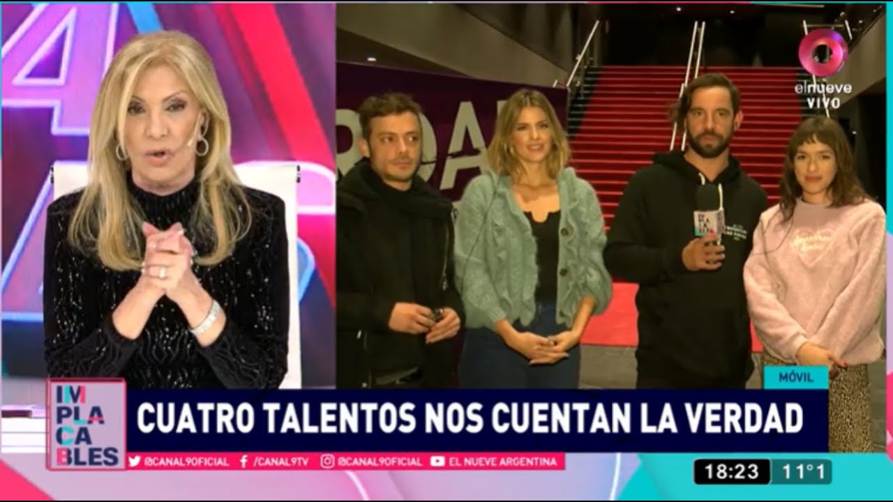 Vetrano, Fonzi, Sierra y del Cerro se unieron en una sensacional propuesta dramática