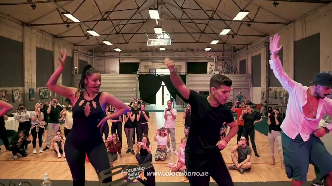 PEDRITO & GIUSY Alocubano Salsa Festival Workshop Timba Solo Stockholm 2021 Mi Salsa Tiene Sandunga