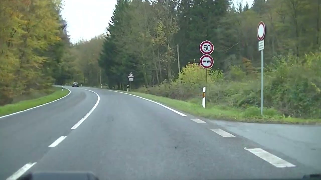 Hurtgen Drive 1 Stolberg to Zweifall to Vossenack