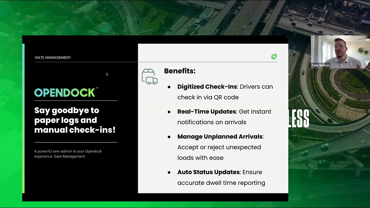 Opendock Webinar: Gate Management Webinar