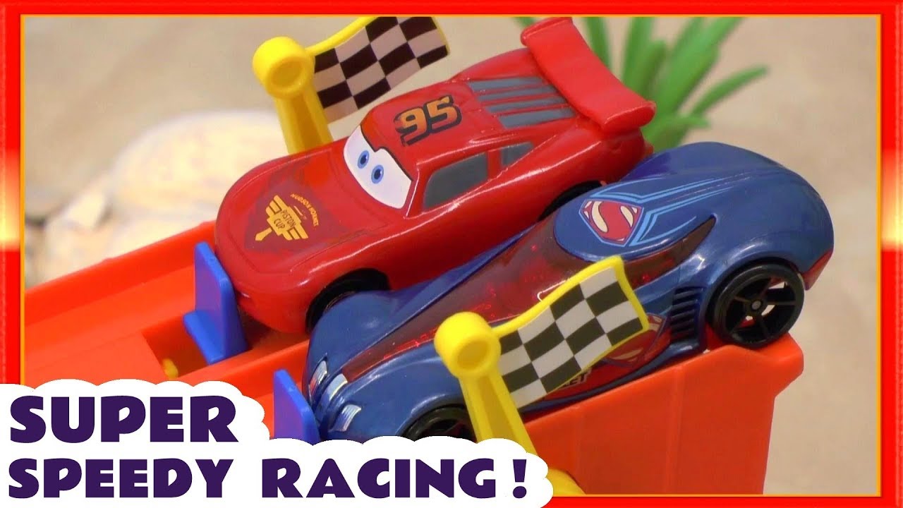 Cars Lightning McQueen Super Speedy Racing Fun