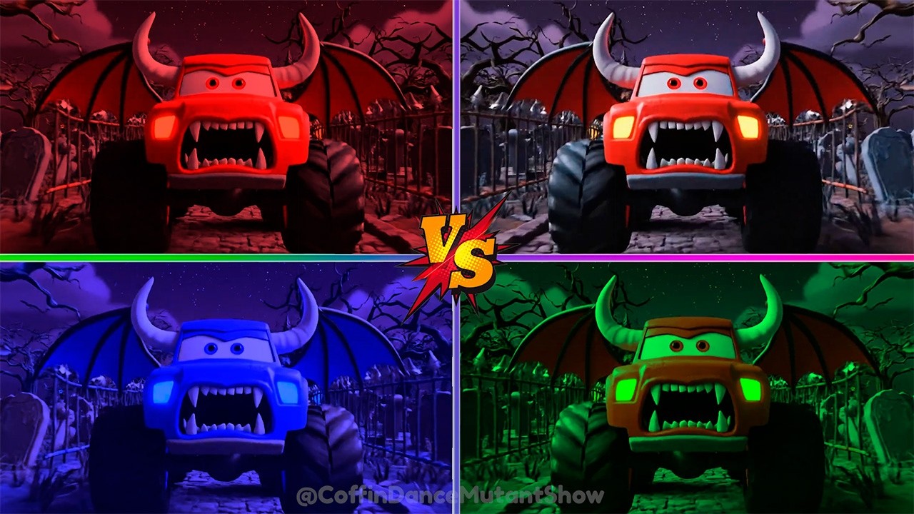 Lightning McQueen Eater Coffin Dance Song COVER #130 #LightningMcQueen #DisneyCars #CoffinDance