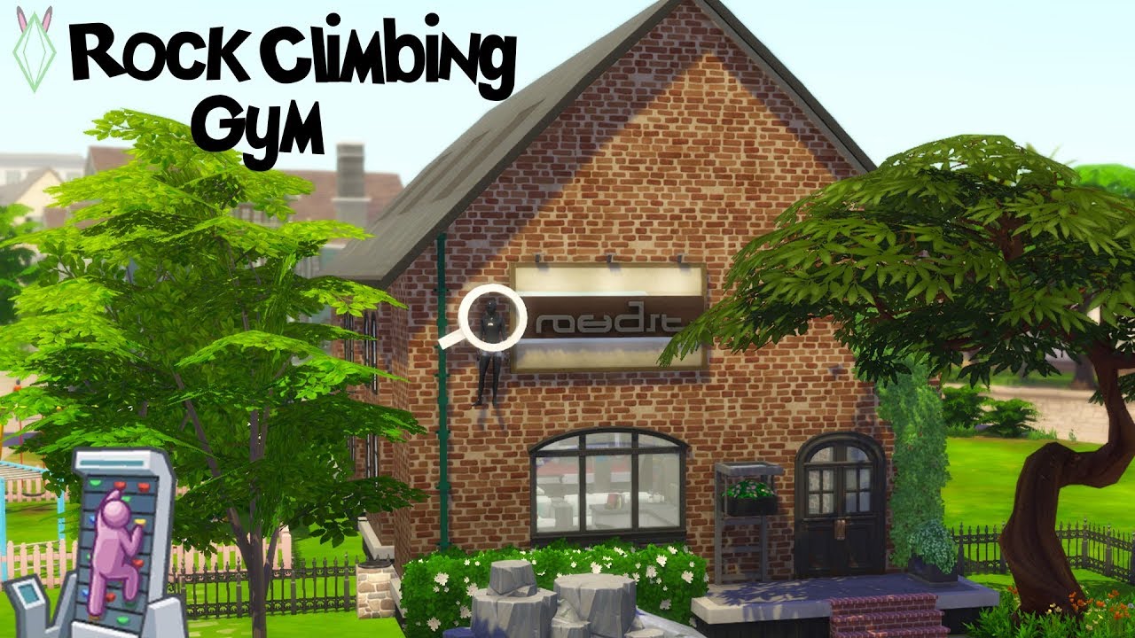 Rock Climbing Gym // The Sims 4: Speed Build