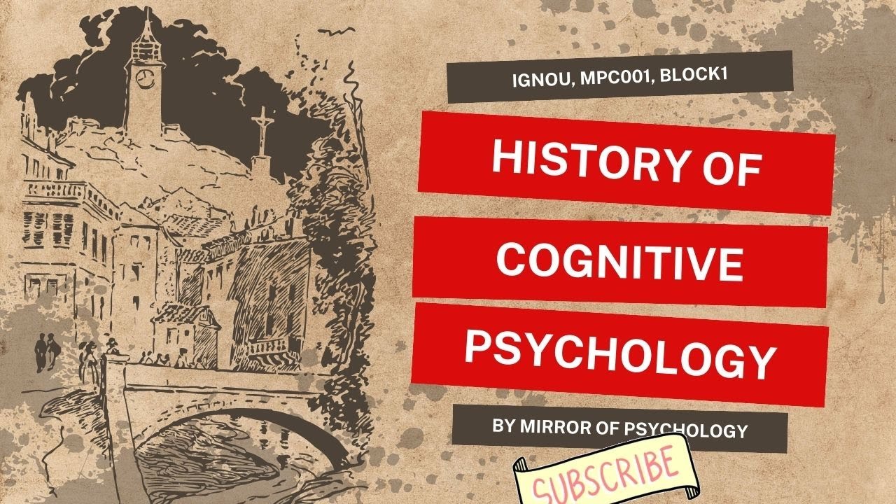 History of Cognitive Psychology || Cognitve Psychology Revolution IGNOU|| mpc001 block1