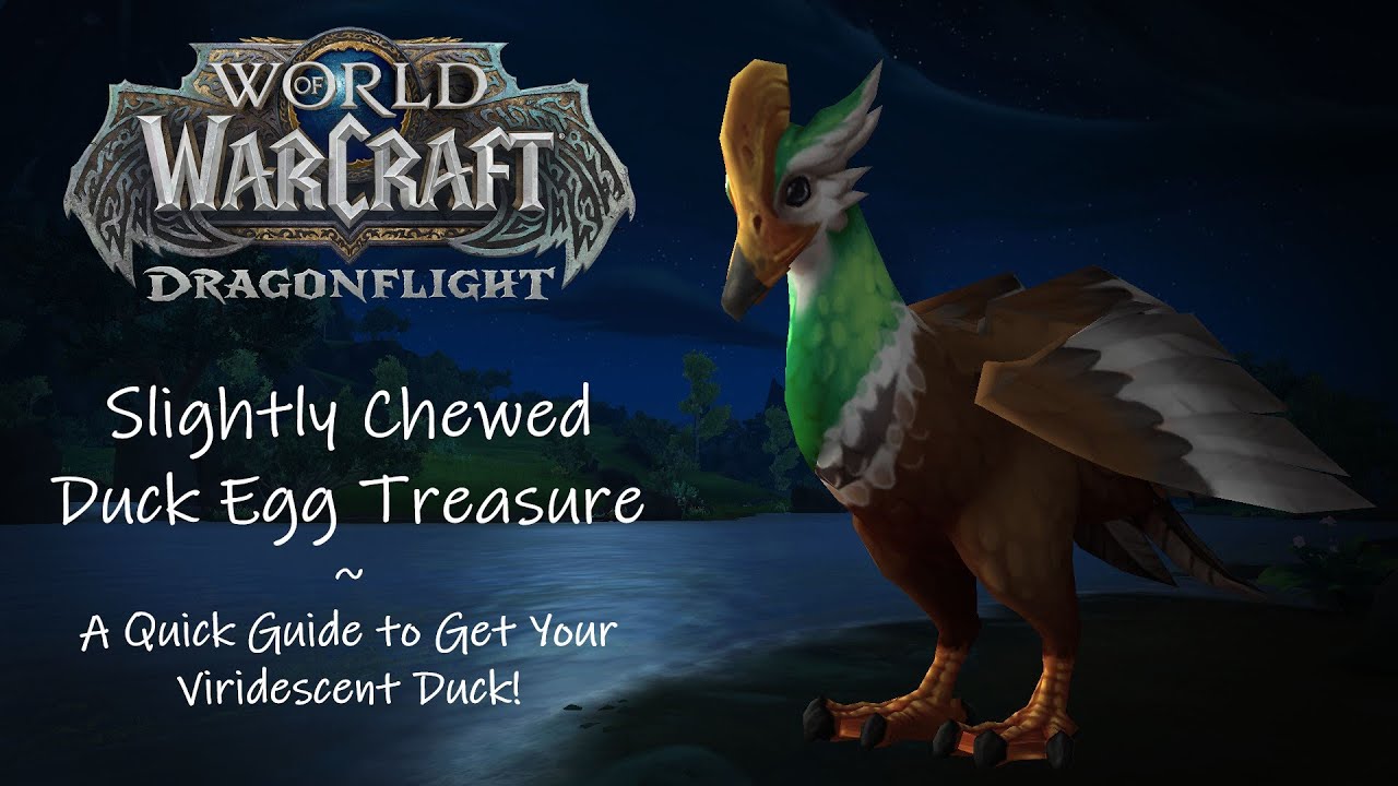 The Slightly Chewed Duck Egg Treasure: A Quick Guide to Get Your Viridescent Duck!