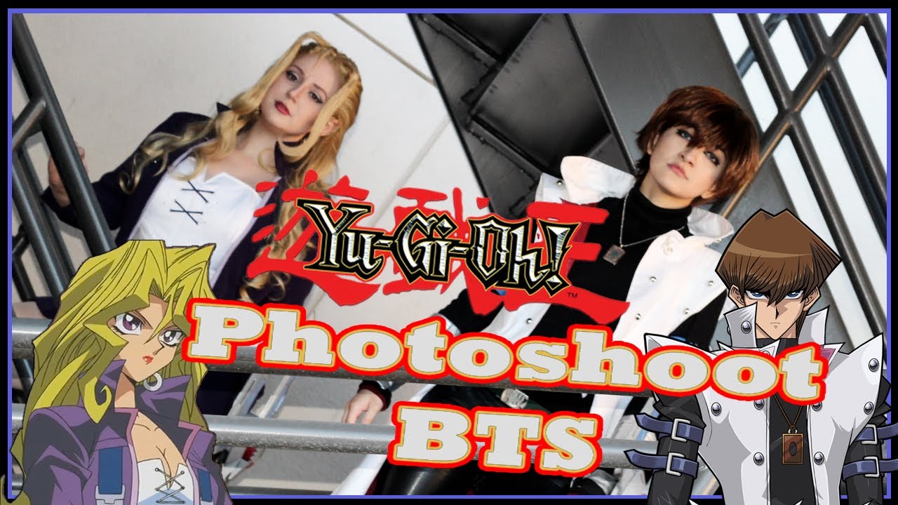 Yu-Gi-Oh! Seto Kaiba and Mai Valentine Photoshoot - BTS