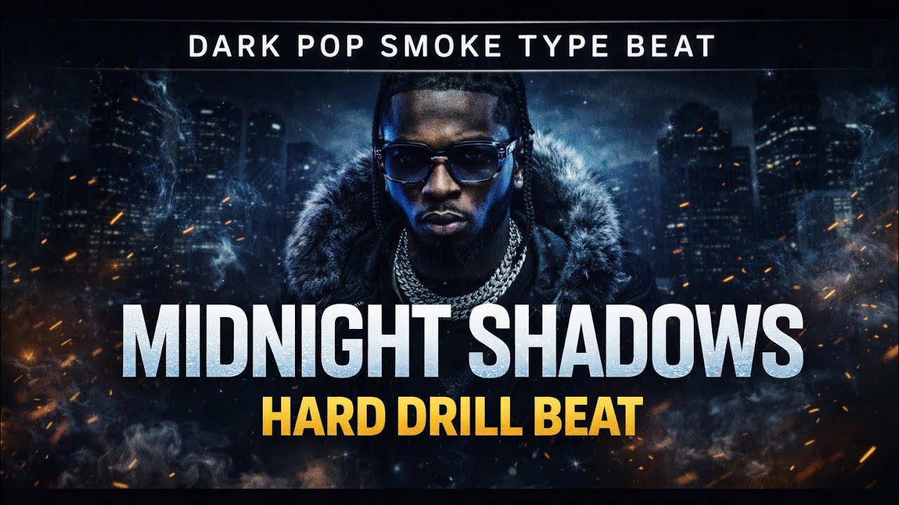 Dark Pop Smoke Type Beat – Midnight Shadows | Hard Drill Beat