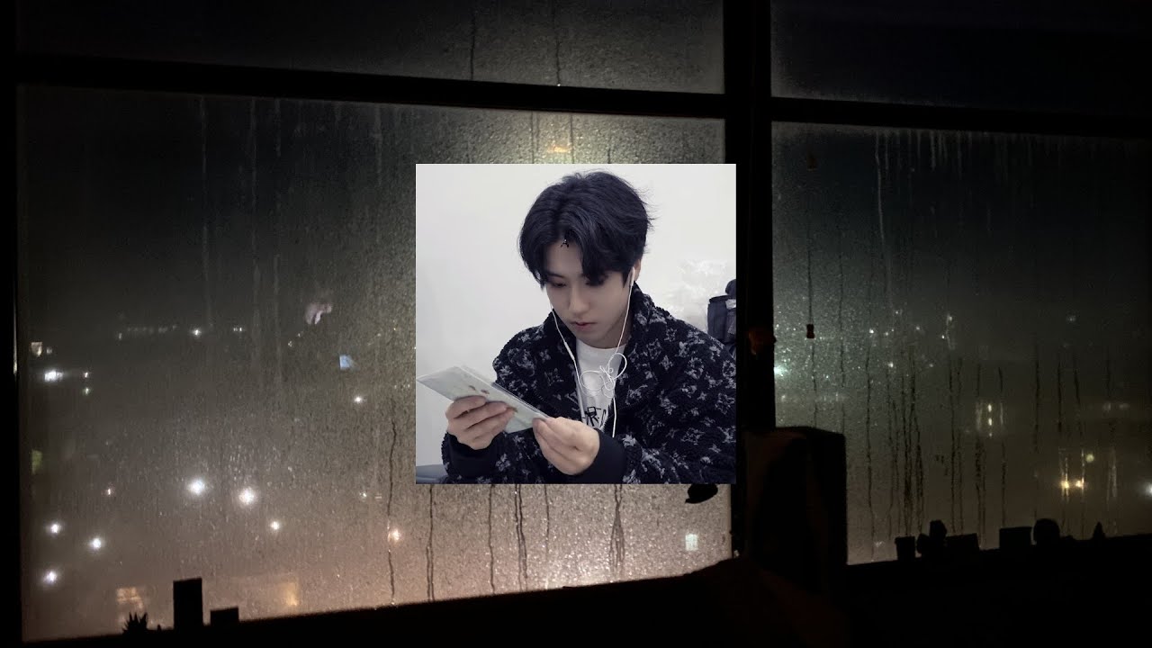 stray kids han voice messages rainy night asmr
