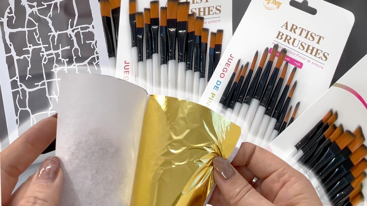 Materiales Indispensables para hacer Mixmedia / Unboxing Temu