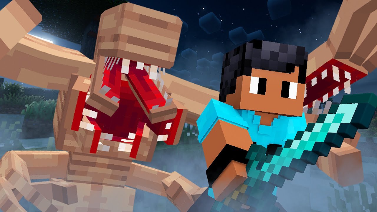 Criei um Monstro QUE EVOLUI A CADA DANO no Minecraft!
